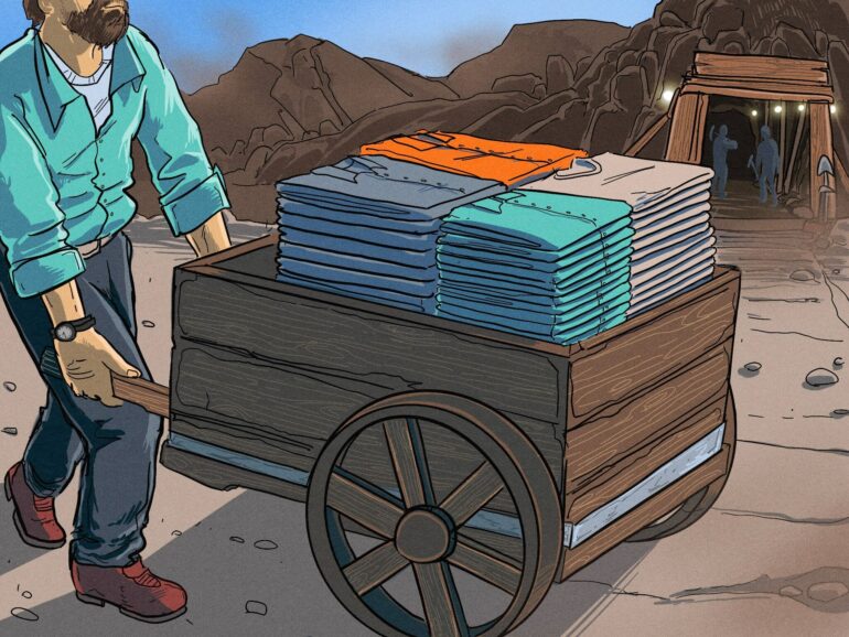 Moses Philips Wheel barrow PVH Corp NYSE PVH