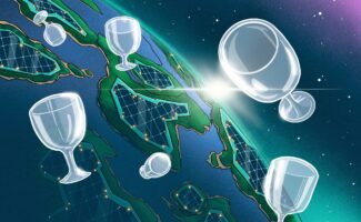 earth from space solar panels first solar nasdaq fslr